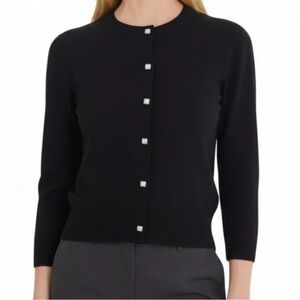 VINTAGE Cashmere Cropped Cardigan